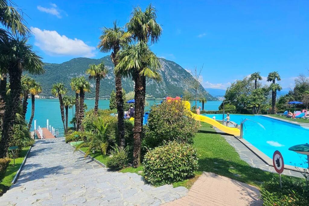 Idyllische Ferienwohnung In Биссоне Экстерьер фото